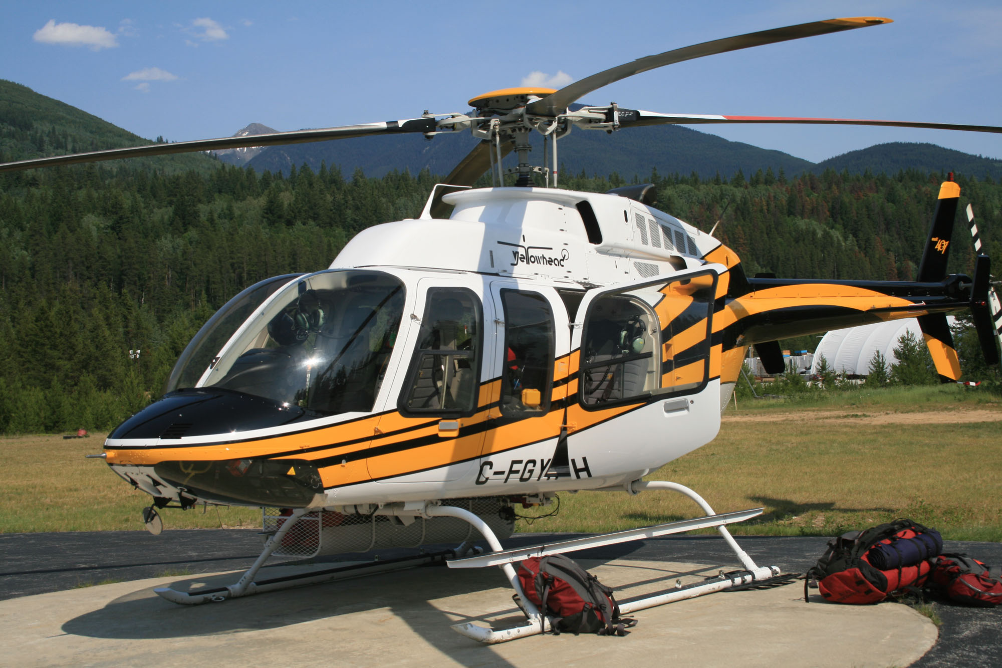 The Buzz on the Yellowhead: there has been quite a buzz around the hangar out at Yellowhead Helicopters recently.