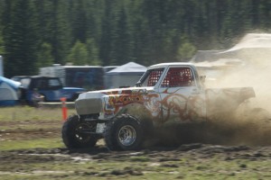 Mud Bog Races 2012, at the Canoe Mountain Campgrounds