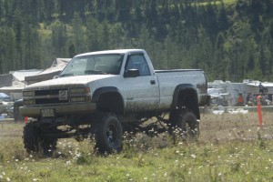 Mud Bog Races 2012, at the Canoe Mountain Campgrounds