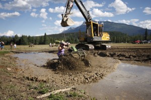 Mud Bog Races 2012, at the Canoe Mountain Campgrounds