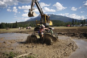 Mud Bog Races 2012, at the Canoe Mountain Campgrounds