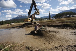 Mud Bog Races 2012, at the Canoe Mountain Campgrounds