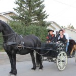 ‘So Long Fran’ and ‘thanks for the memories’... She was taken around McBride and had the opportunity to give us all the ‘royal wave’ one last time.