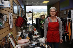 Linda Gunderson bargain store valemount mountain thrift BC