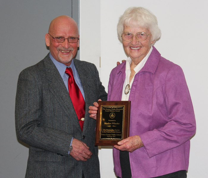 McBride historian recognized