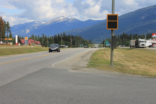 New passing lane near Chappell Creek sled area