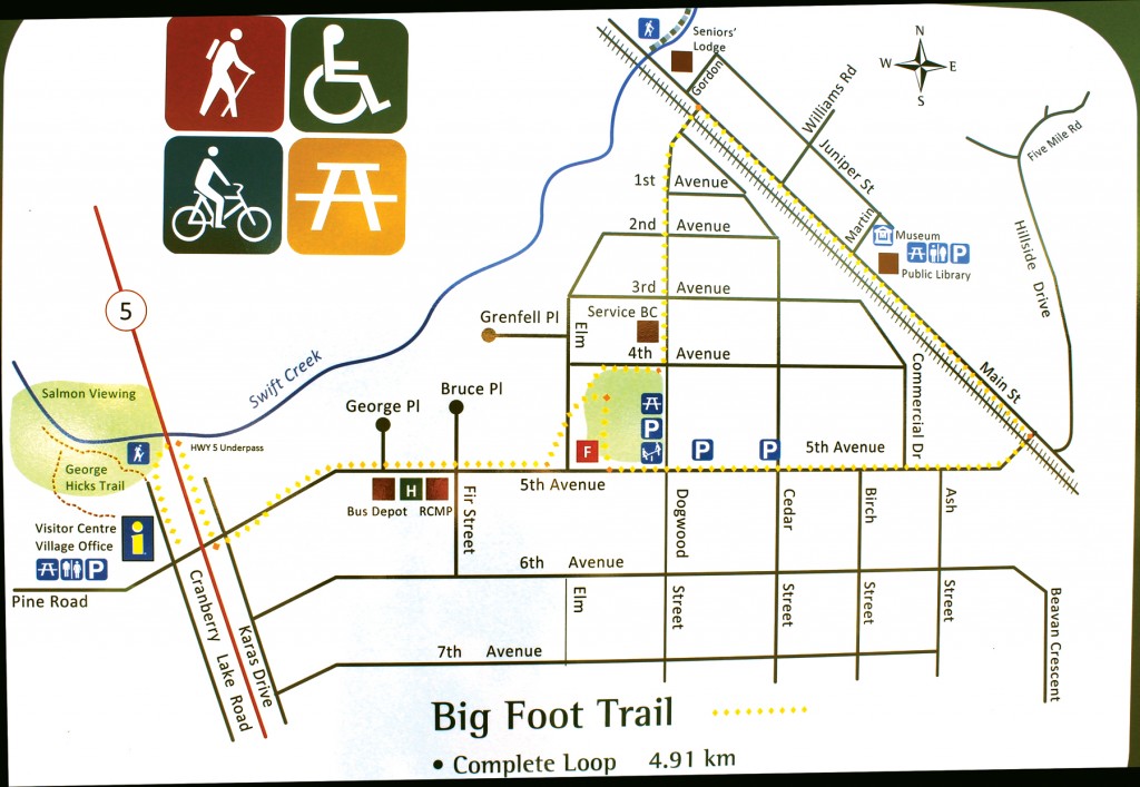 Big Foot Map BEST