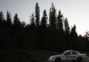 police emergency highway crash