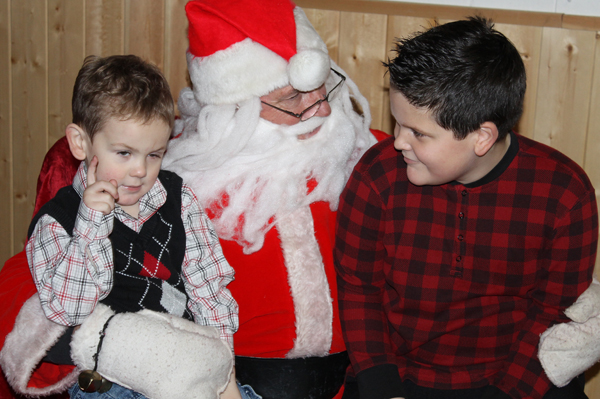 McBride’s Santa Parade warms chilly night