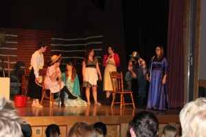 theater, play, McBride Secondary School theater