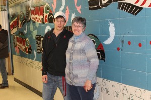 qia gunster, aaron seymour, career technical centre, student, graduate, graduation,