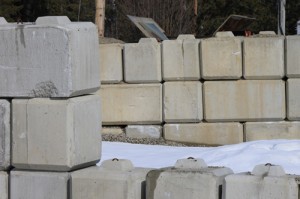 concrete, yard, construction, building, building material