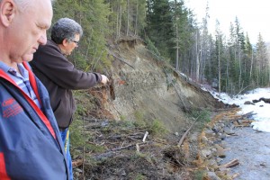 swift creek bank restoration bruce wilkinson mike wallis