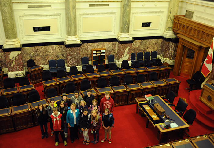 Valemount kids see government in action