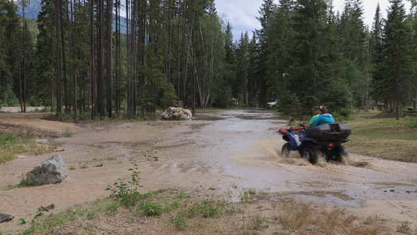 One person evacuated as Valemount’s Canoe River surges