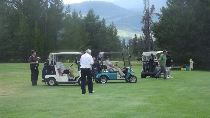 Valemount men’s open golf tournament