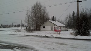 Future site of the Petro Canada station in McBride.