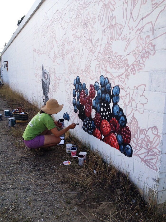 Valemount mural a feast for the eyes