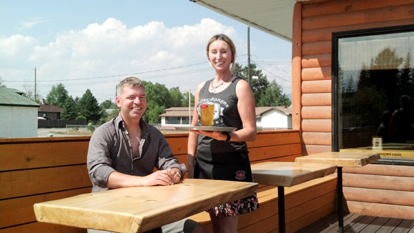 Historic pint at Valemount’s Three Ranges