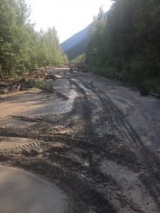 West canoe kinbasket mudslide (2)