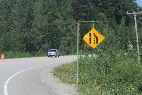 New Highway 5 passing lanes