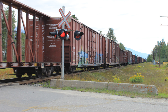 Railway blocks ranch access