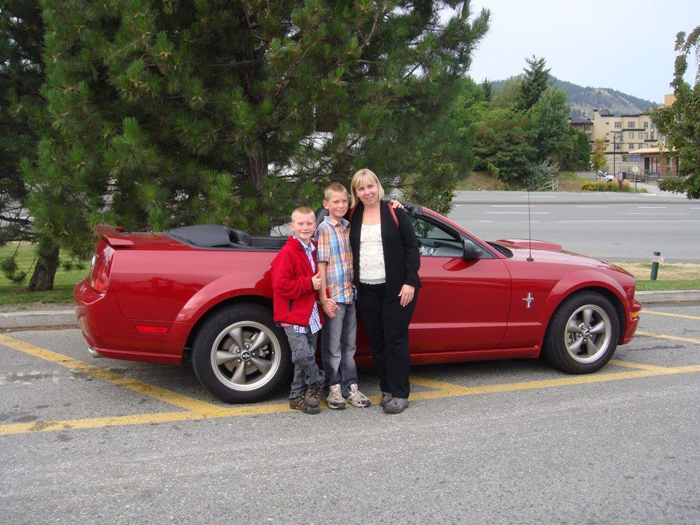 Local woman wins Mustang convertible