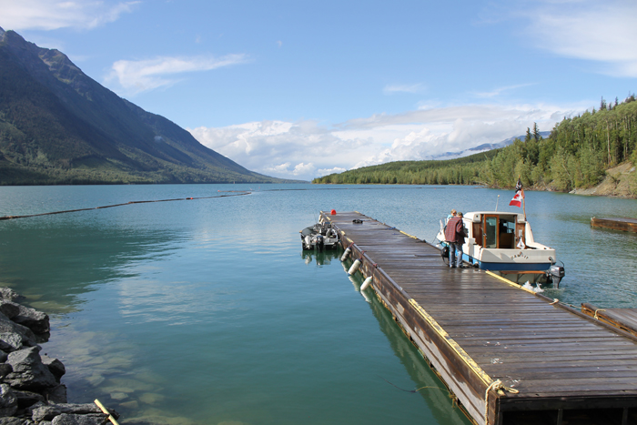 Kinbasket water level lower than normal