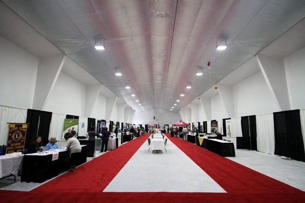 Trade show: low turnout but still productive