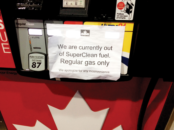 Gas mix-up at Petro-Can