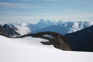 A view from close to the proposed resort site.