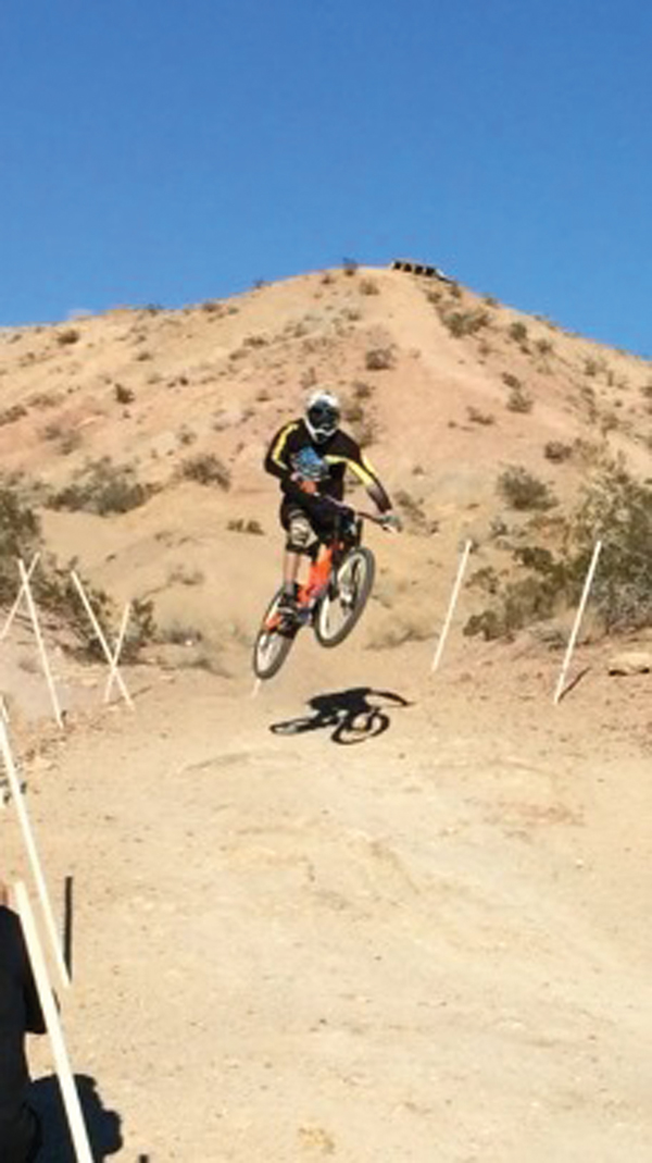 Local mountain biker places third in Nevada