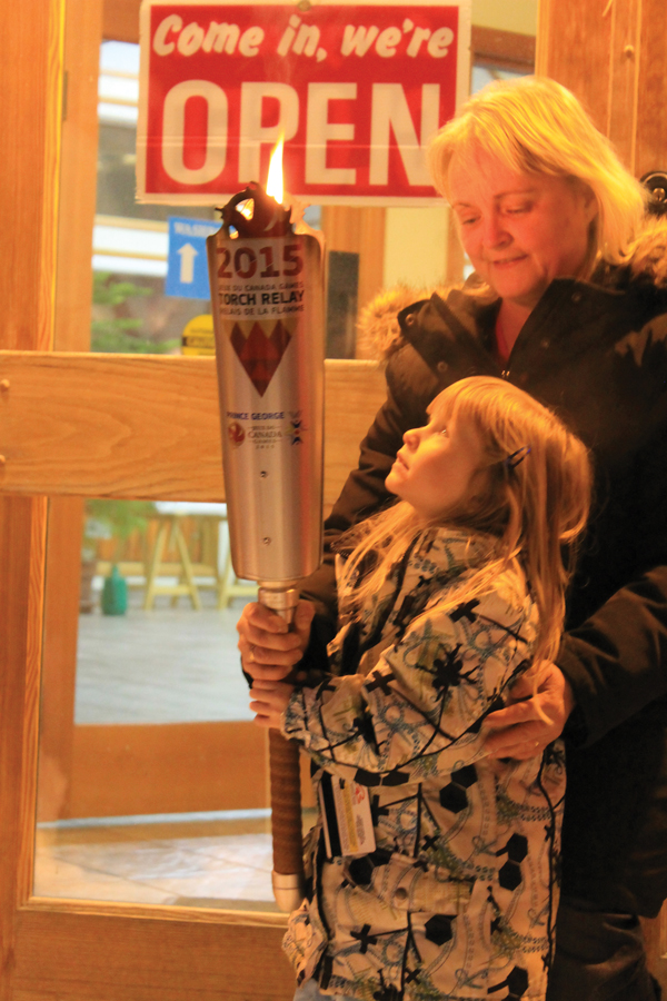 Winter Games Torch comes to Valley