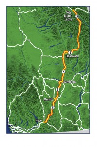 10-year transportation plan-map