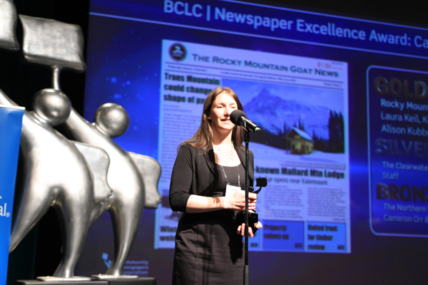 The Goat  brings home gold at B.C.-Yukon newspaper awards