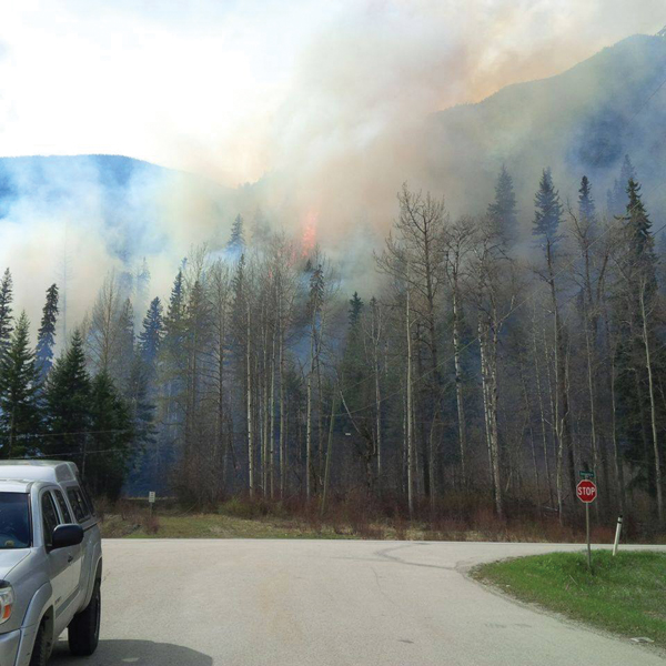 Warm weather increases fire activity