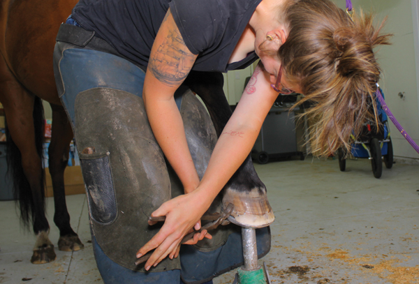 An XL pedicure for Chester