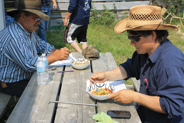 Canoe Mountain rodeo chili cook-off