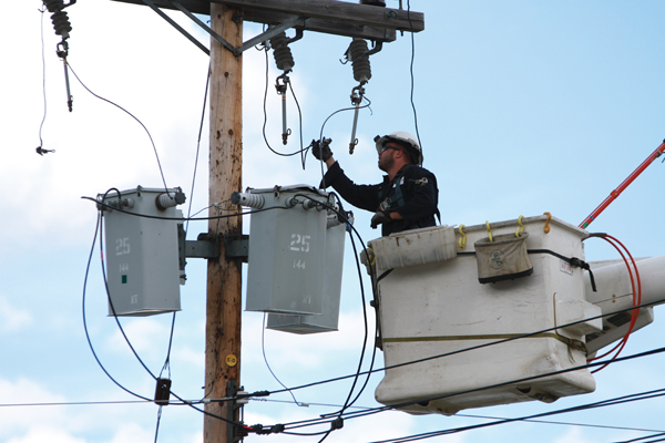 Missing hydro pole from Interior travels down three rivers to Tsawwassen