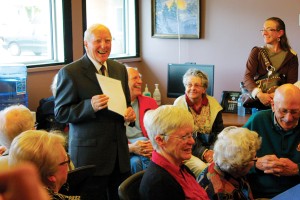 McBride doctor Cowburn room dedication