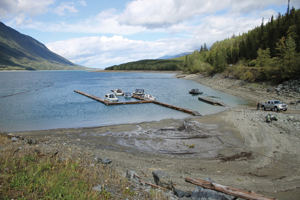 Kinbasket lake levels way down