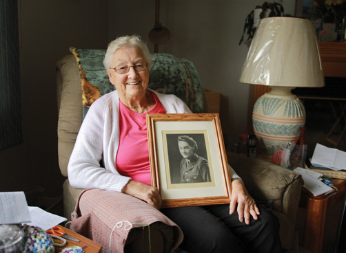 Margaret Brightman WW2 veteran living in valemount, BC