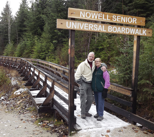 Nowell Senior honoured for Ancient Forest deeds