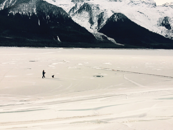 Geothermal hot spot at the Valemount marina.