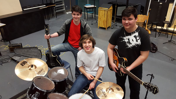 School rock band? Music program rumbles high school