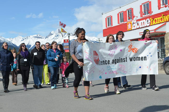 Walk a mile in her shoes