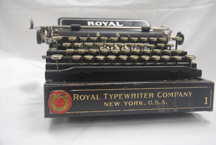 Artifact of the week: Royal typewriter