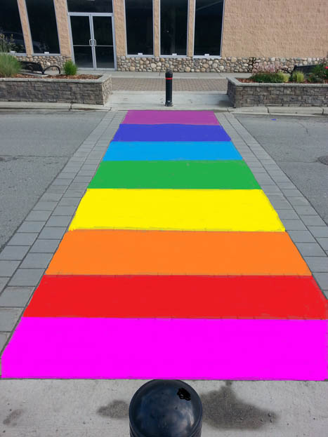 Jasper Council debates rainbow crosswalk
