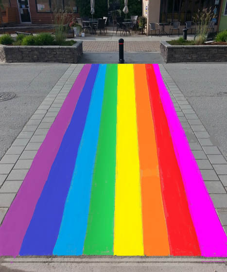 Council hears plea for rainbow crosswalk AND VIDEO