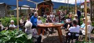 Photo: Monica Marcu The group in the Open Gate Garden